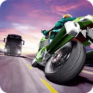 traffic rider mod apk logo