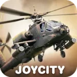 gunship battle mod apk logo